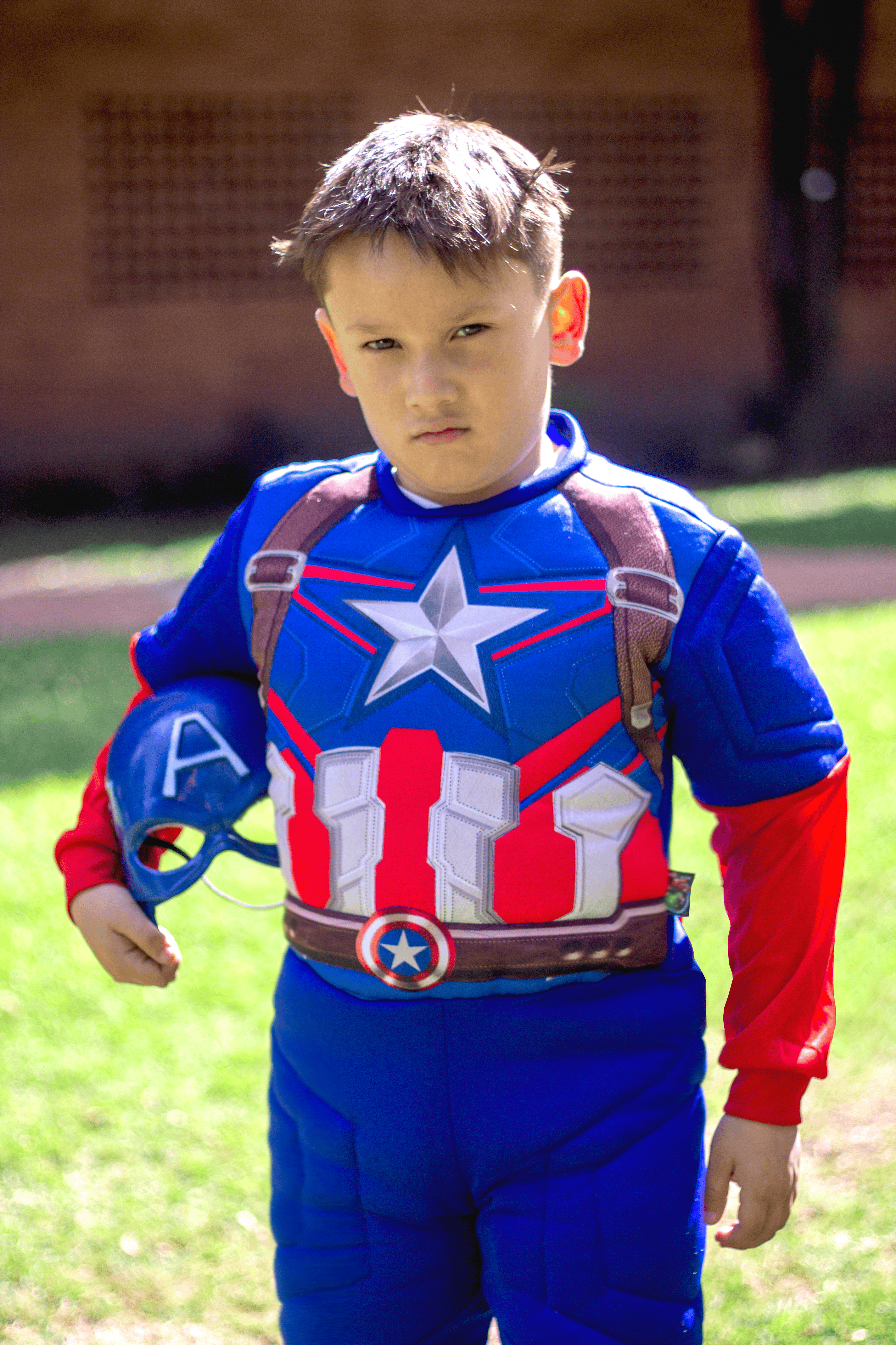 Disfraz de Capitán América para niños en Bogotá
