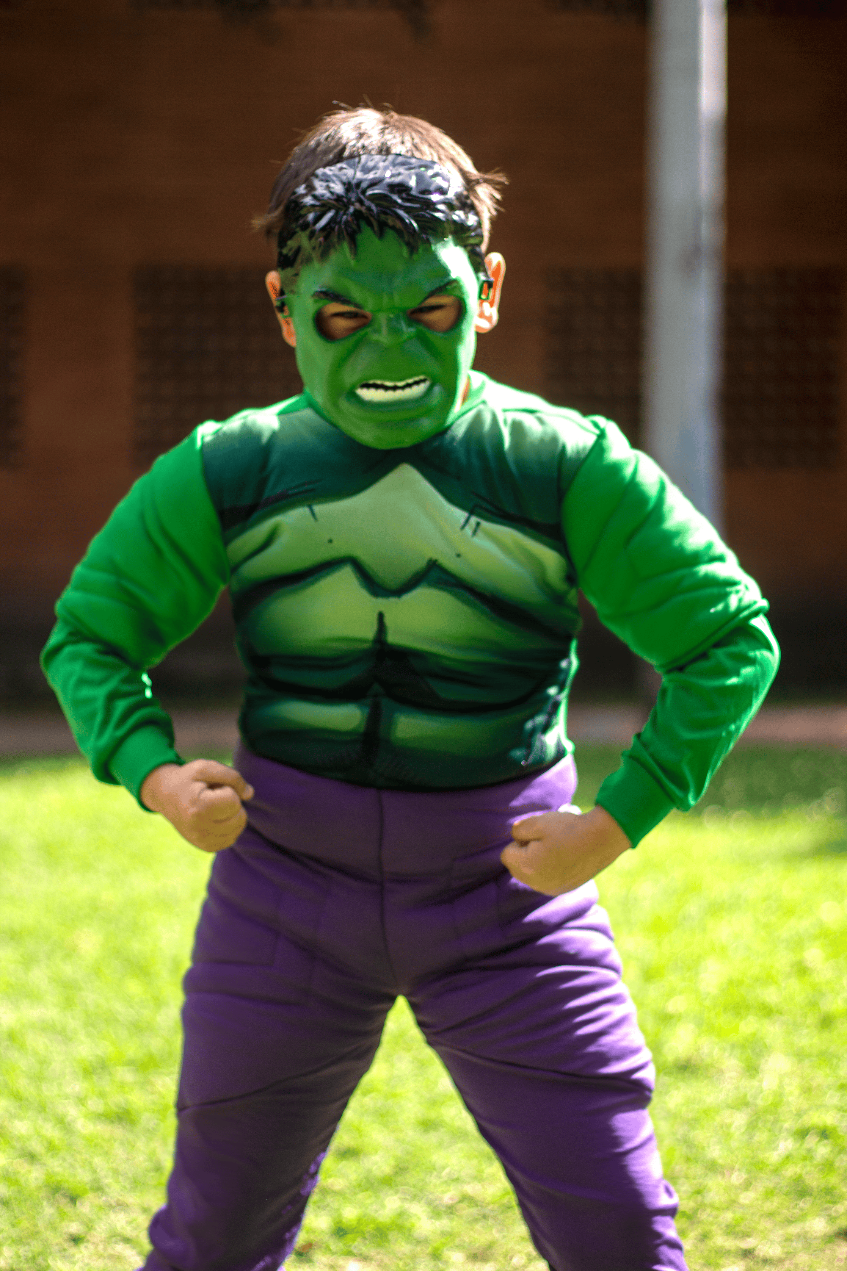 Disfraz de Hulk para niños en Bogotá